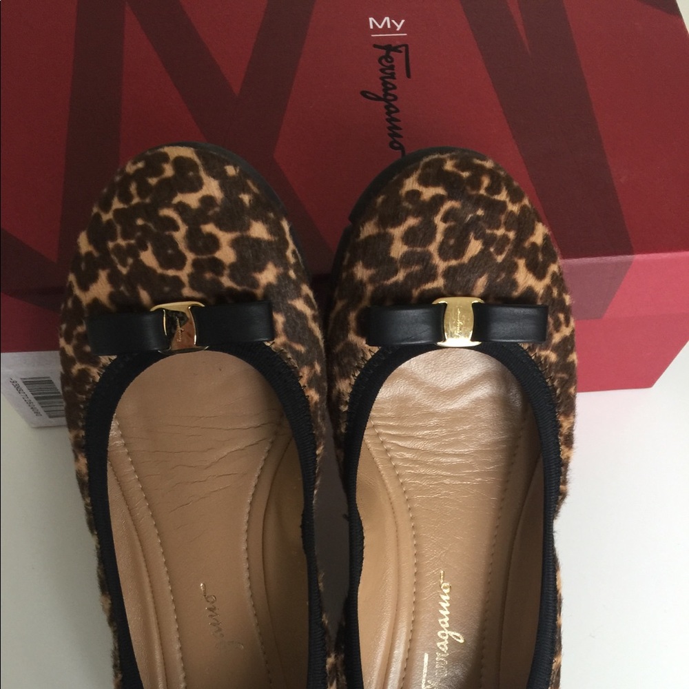 Ferragamo My Sporty Flats Size 8